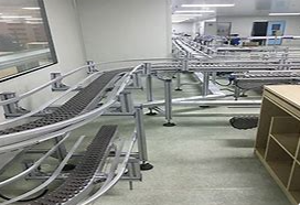 柔性輸送帶的傳輸鏈是如何由高強度工程塑料制成的？